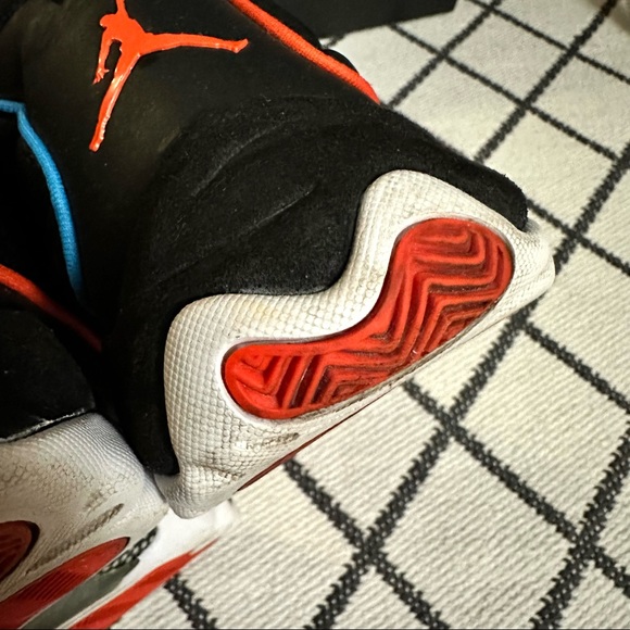 jordan pro strong black orange blue 12 - Picture 11 of 13